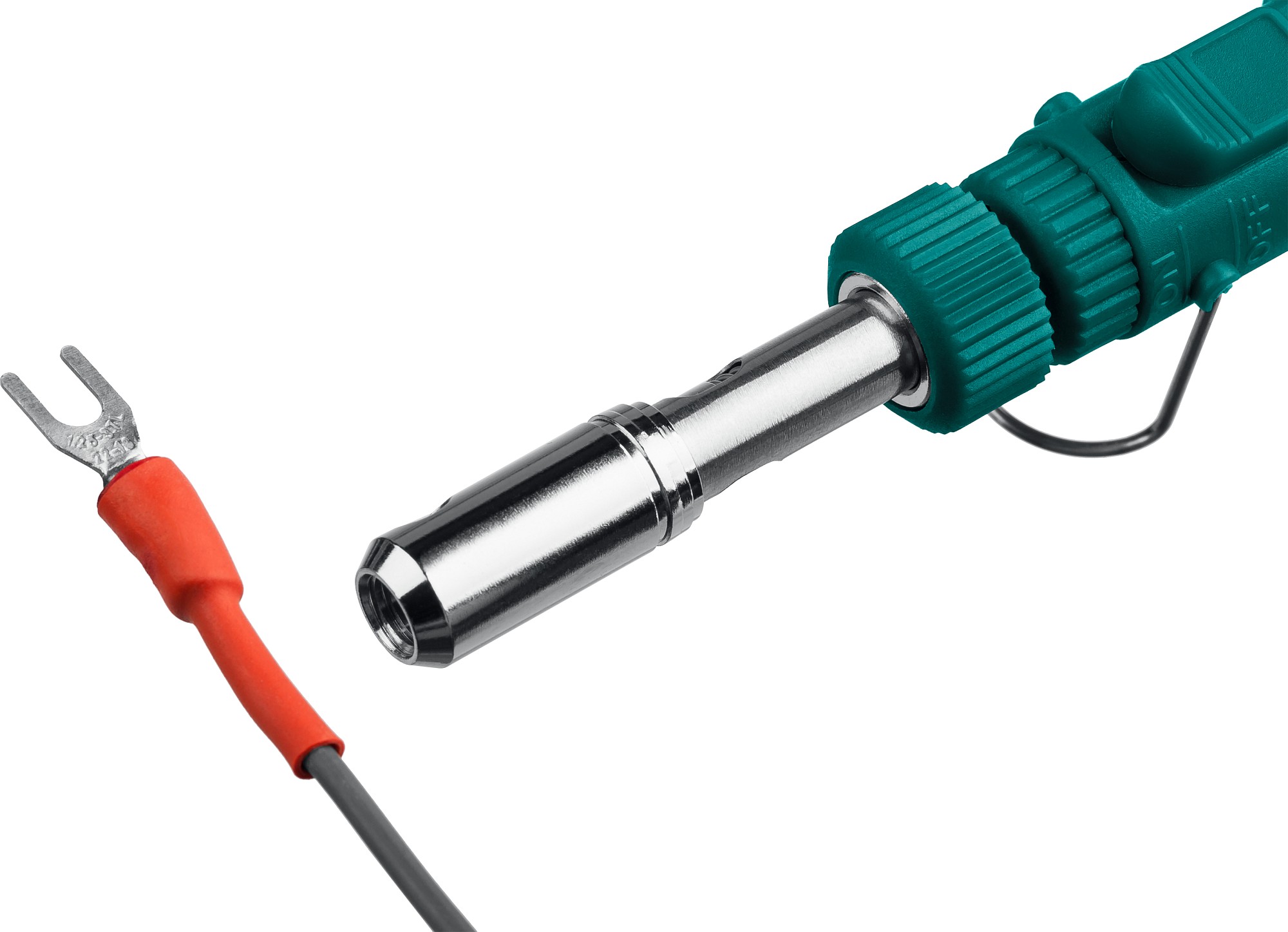 KRAFTOOL SolderGas, 70 A, 30 - 70 Вт, 1300°С, горелка, фен, набор 3 в 1, газовый паяльник (55504-H3) — фото 8