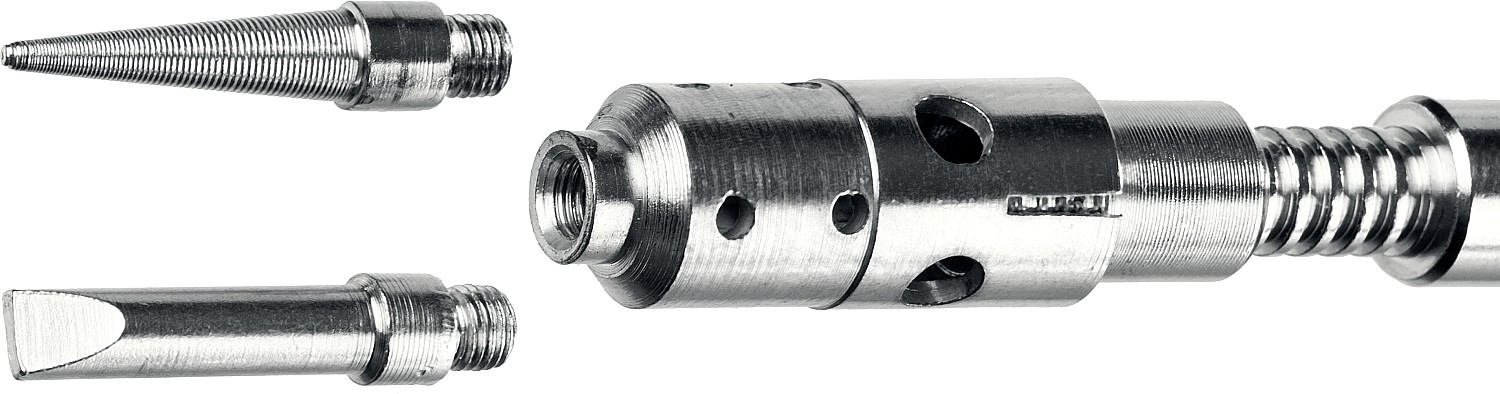 STAYER MS 300, 40 Вт, 1200°С в наборе: 4 в 1, горелка, фен, 2 жала, газовый паяльник (55506-H4) — фото 3