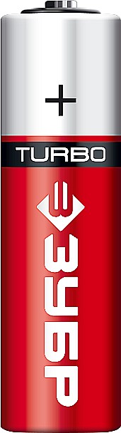 ЗУБР TURBO, АА х 4, 1.5 В, алкалиновая батарейка (59213-4C) — фото 3