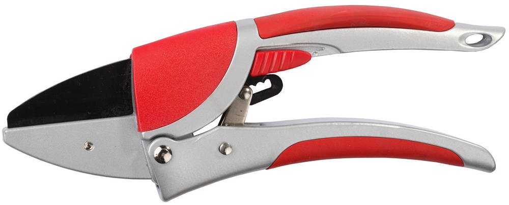 GRINDA 200 мм, с алюминиевыми рукоятками, контактный секатор (8-423037)