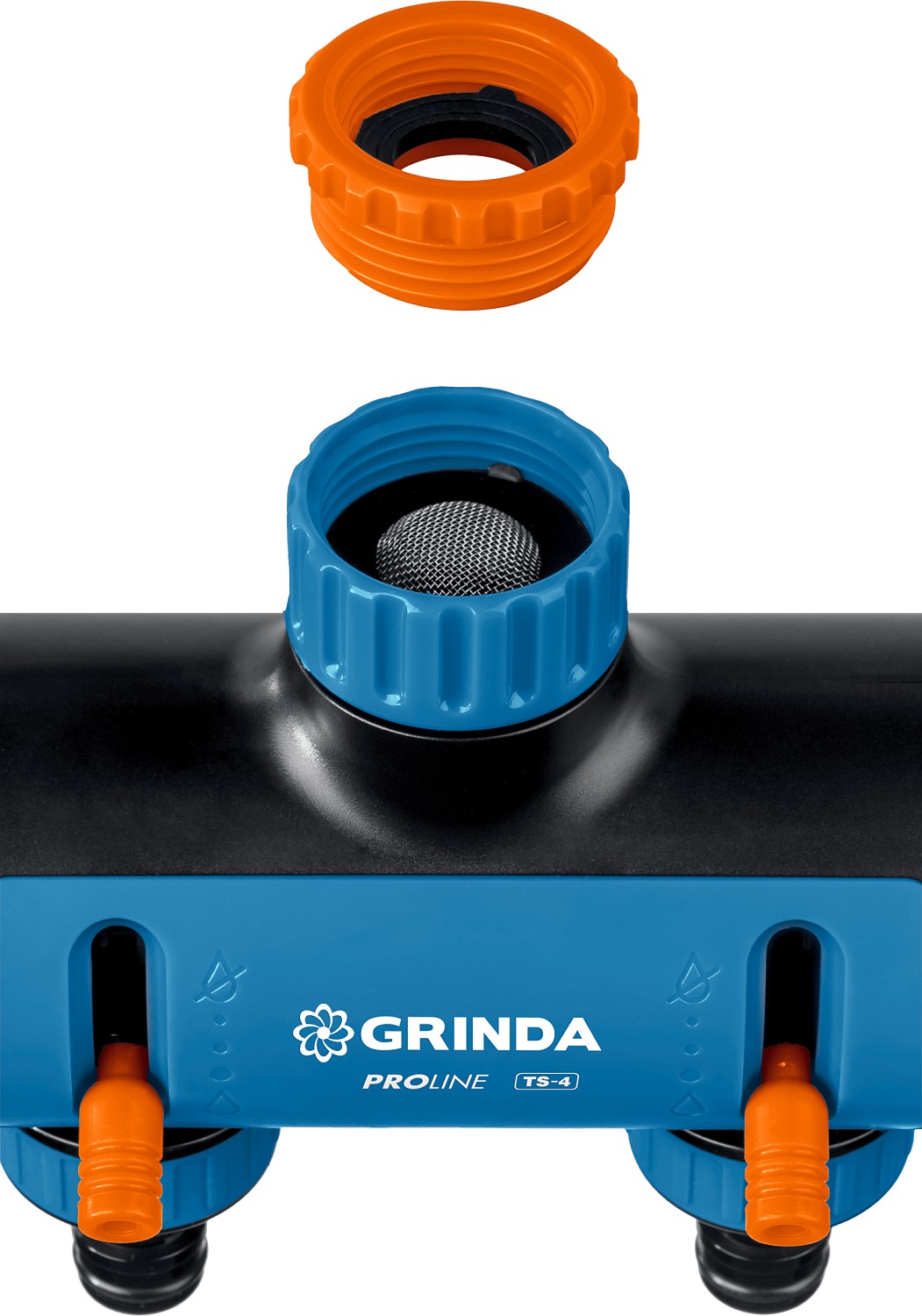GRINDA TS-4, 3/4″ - 1″, четырехканальный, с внутренней резьбой, поливочные распределители, PROLine (8-426313) — фото 4
