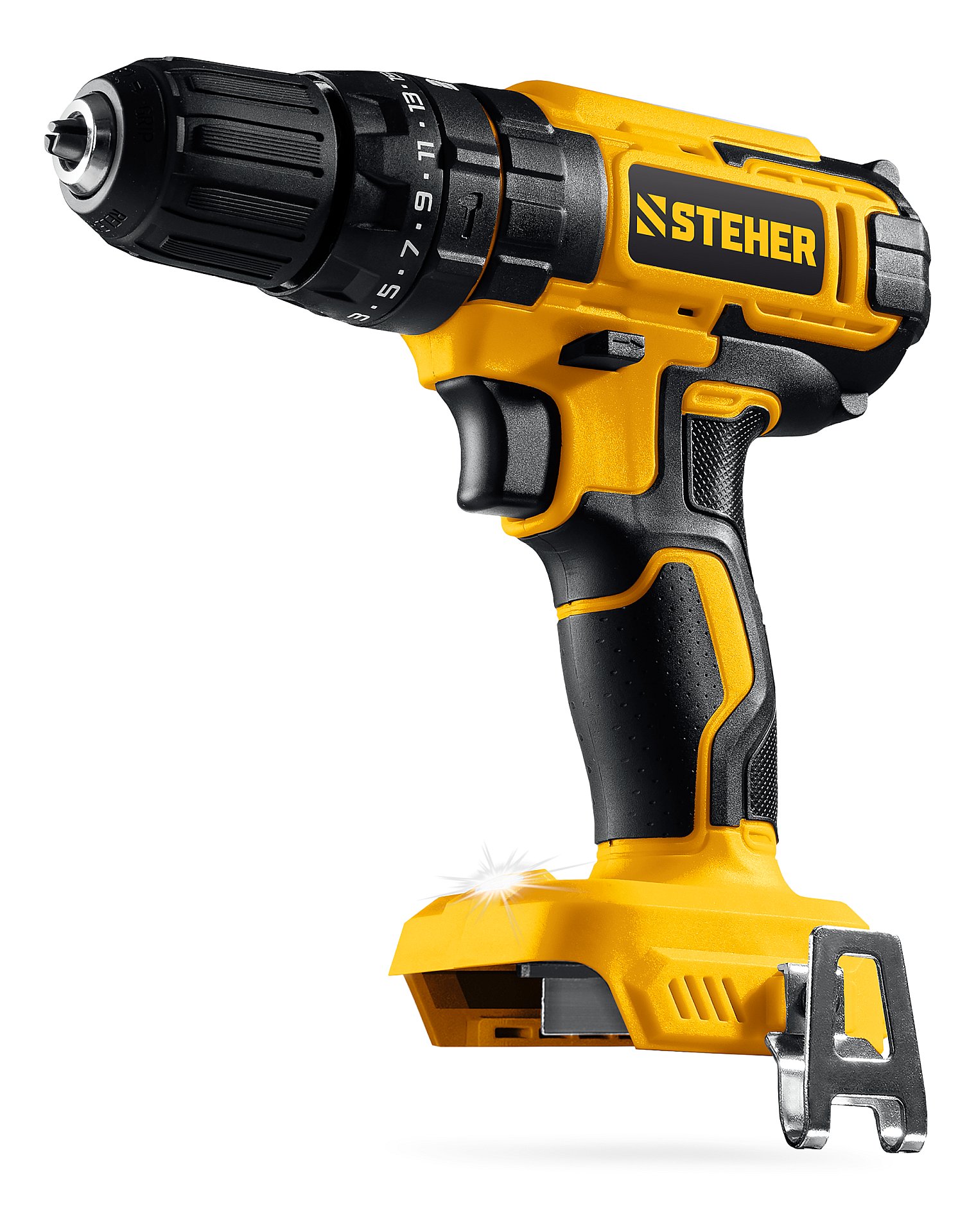 STEHER 20 В, 40 Н·м, без АКБ (LMS), ударная дрель-шуруповерт (CDS-40)
