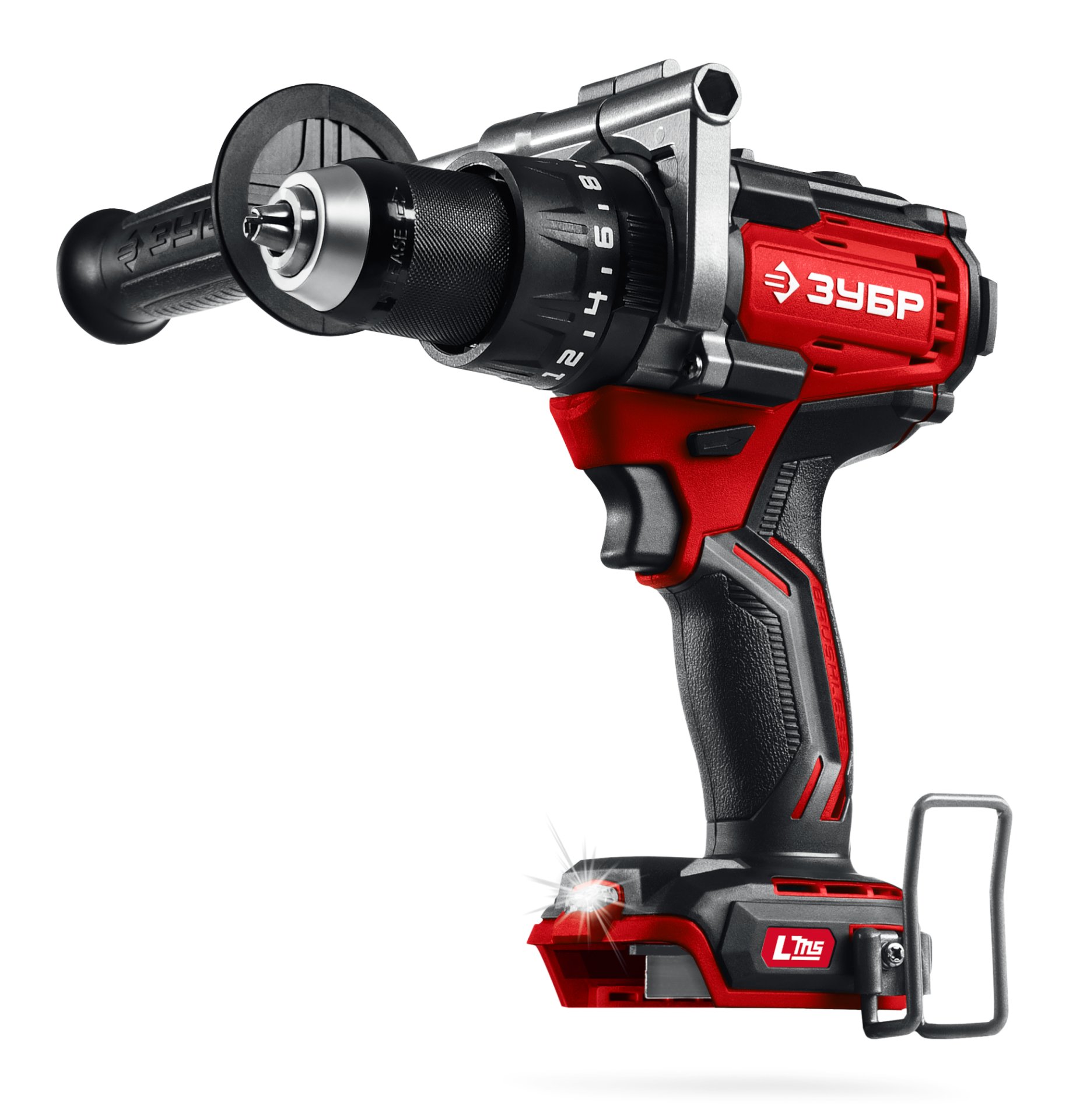 ЗУБР 20 В, 165 Н·м, без АКБ (LMS), бесщеточная ударная дрель-шуруповерт (ДБУ-165)