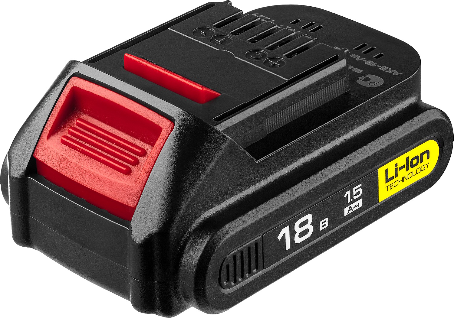 ЗУБР М2, 18 В, 1.5 А·ч, аккумуляторная батарея (АКБ-18-Ли 15М2)