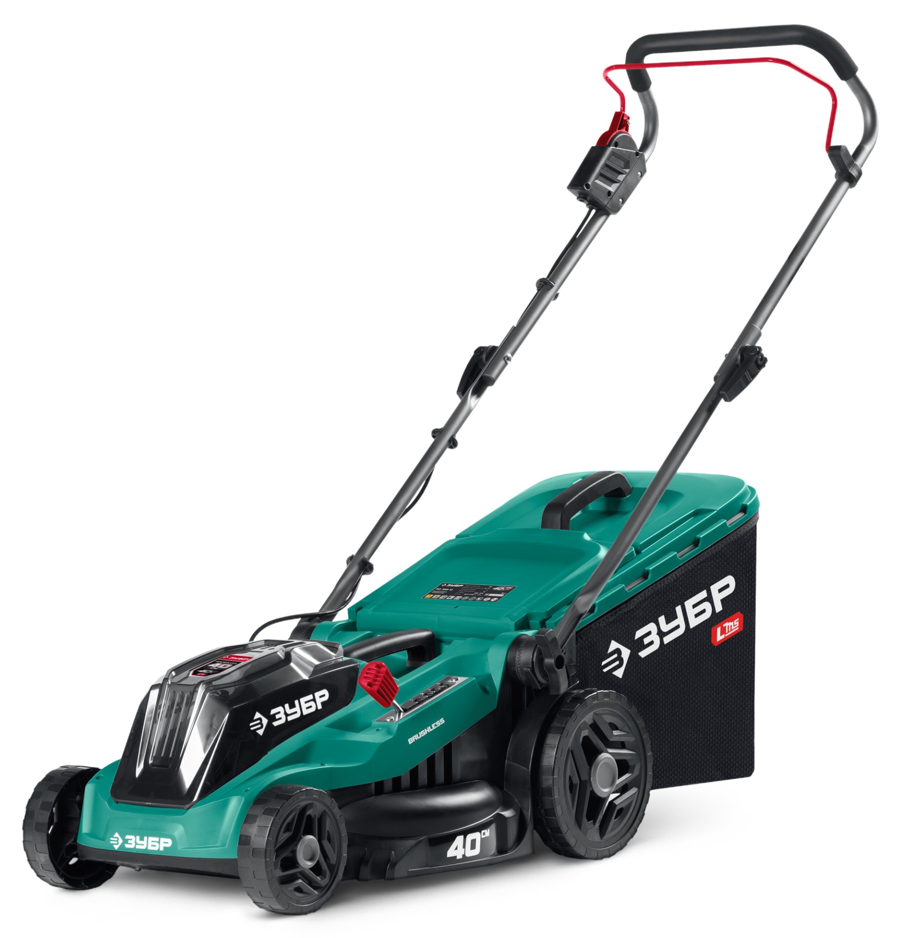 ЗУБР 40 В, (2x20В), 400 мм шина, без АКБ (LMS), пила цепная аккумуляторная (ПЦБ-4040)