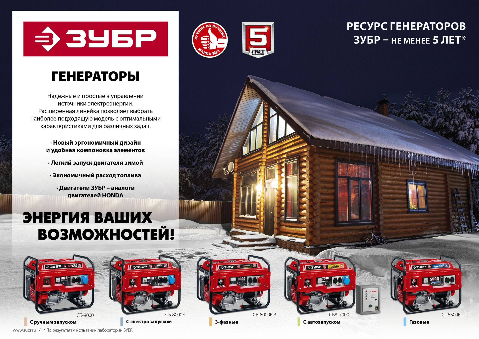 ЗУБР 7000 Вт, бензиновый генератор с автозапуском (СБА-7000) — фото 29